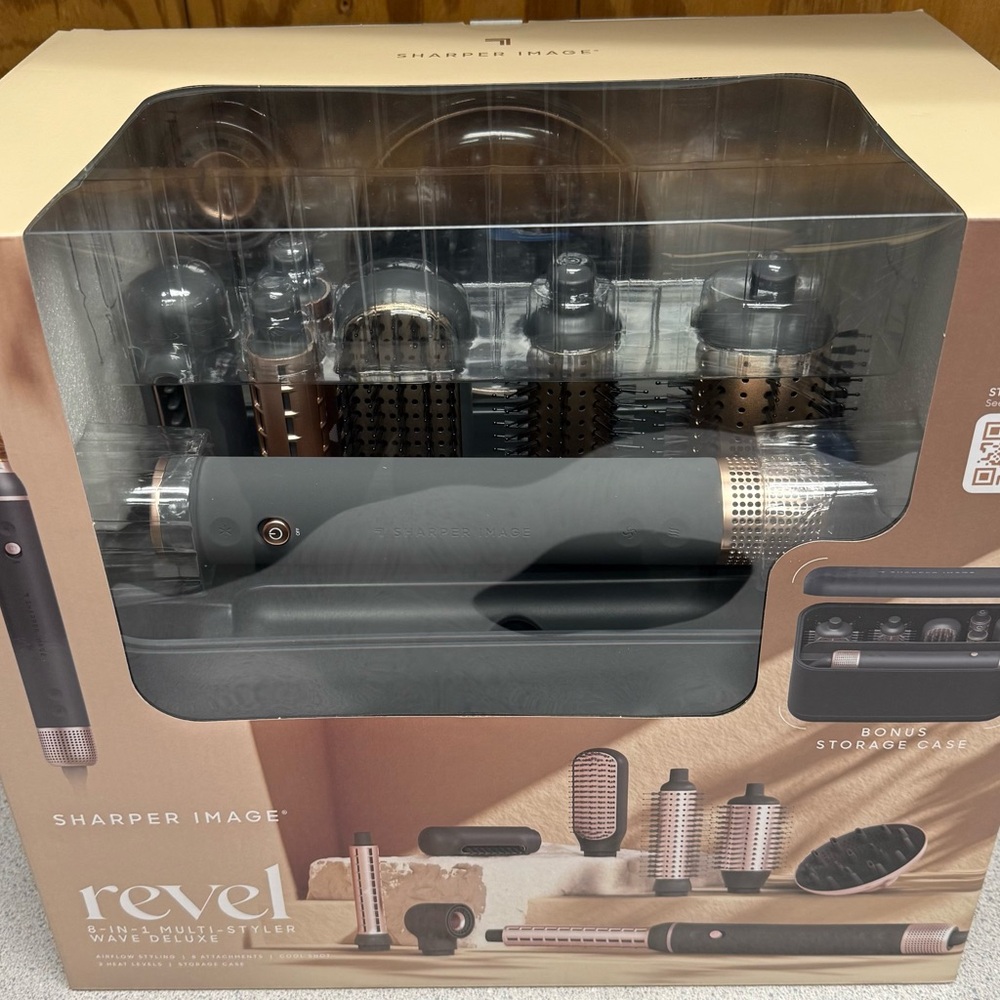Sharper Image Revel 8-in-1 Multi-Styler Wave Deluxe